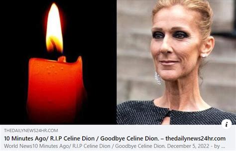 did celine dion died 2022|is celine dion still touring.